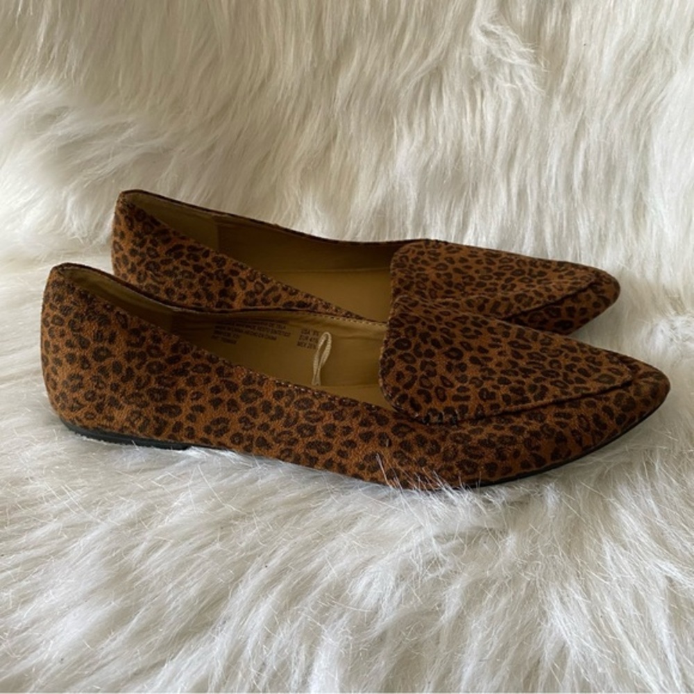 Time And Tru Shoes Women’s Size 9.5 Memory Foam Slip On Animal Print